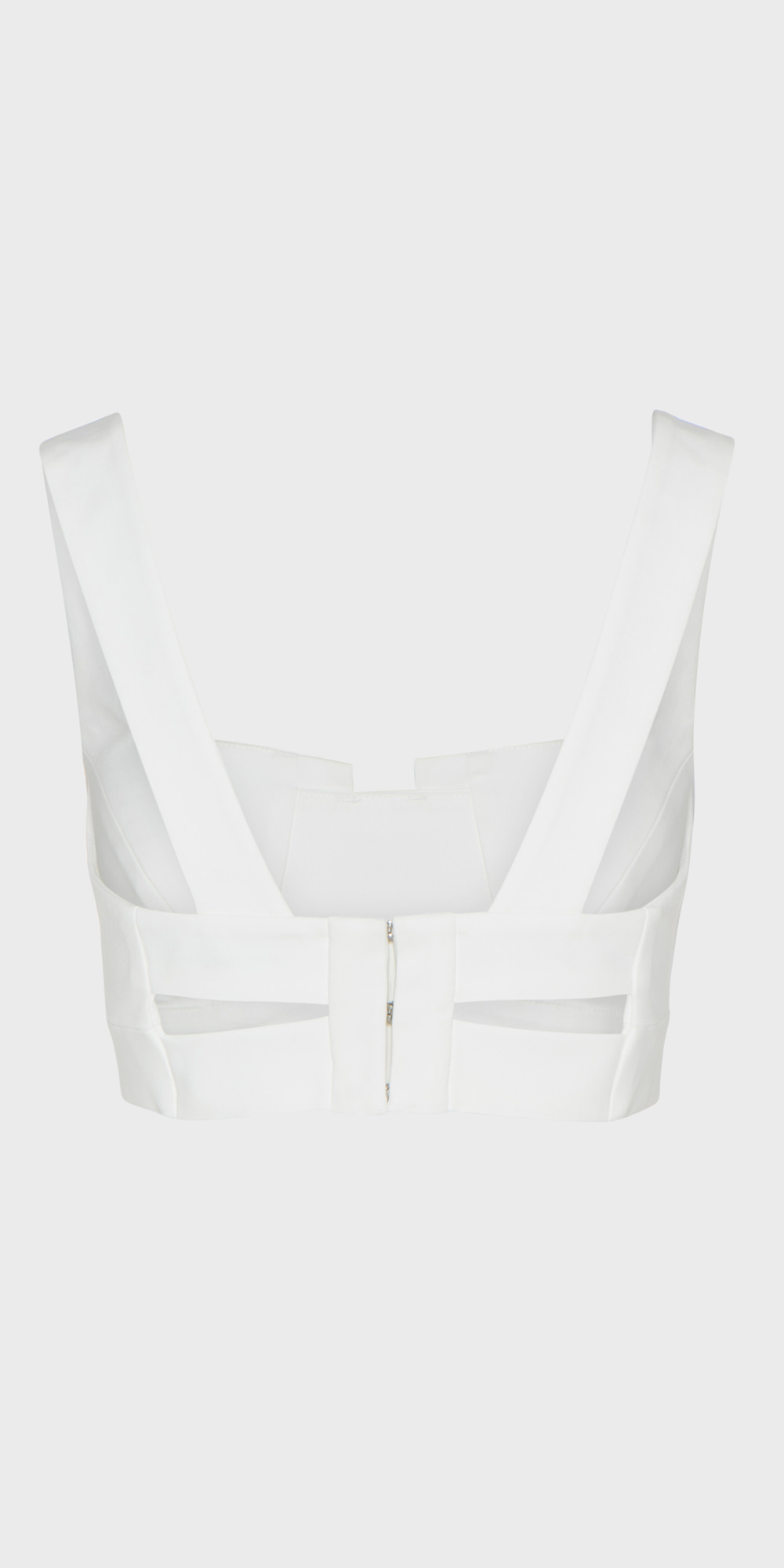 Tops and Shirts | Organic Cotton Bustier | 110 Off White