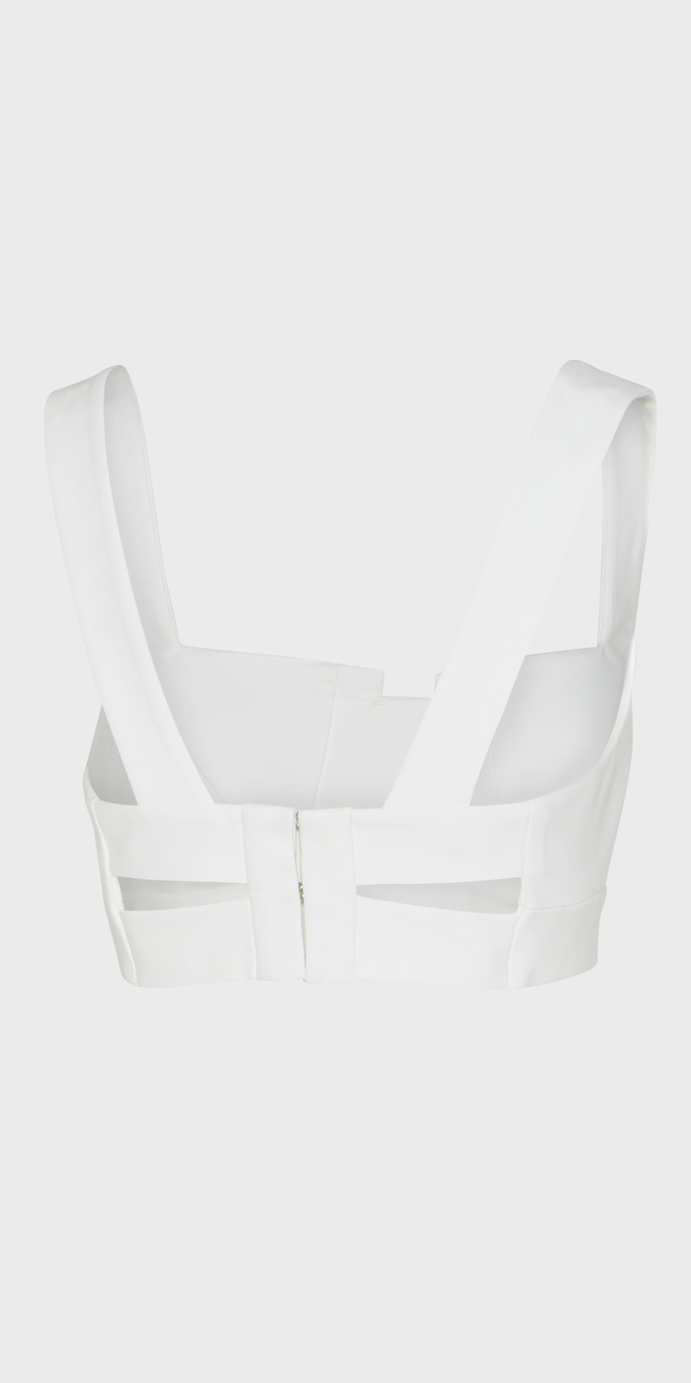 Tops and Shirts | Organic Cotton Bustier | 110 Off White